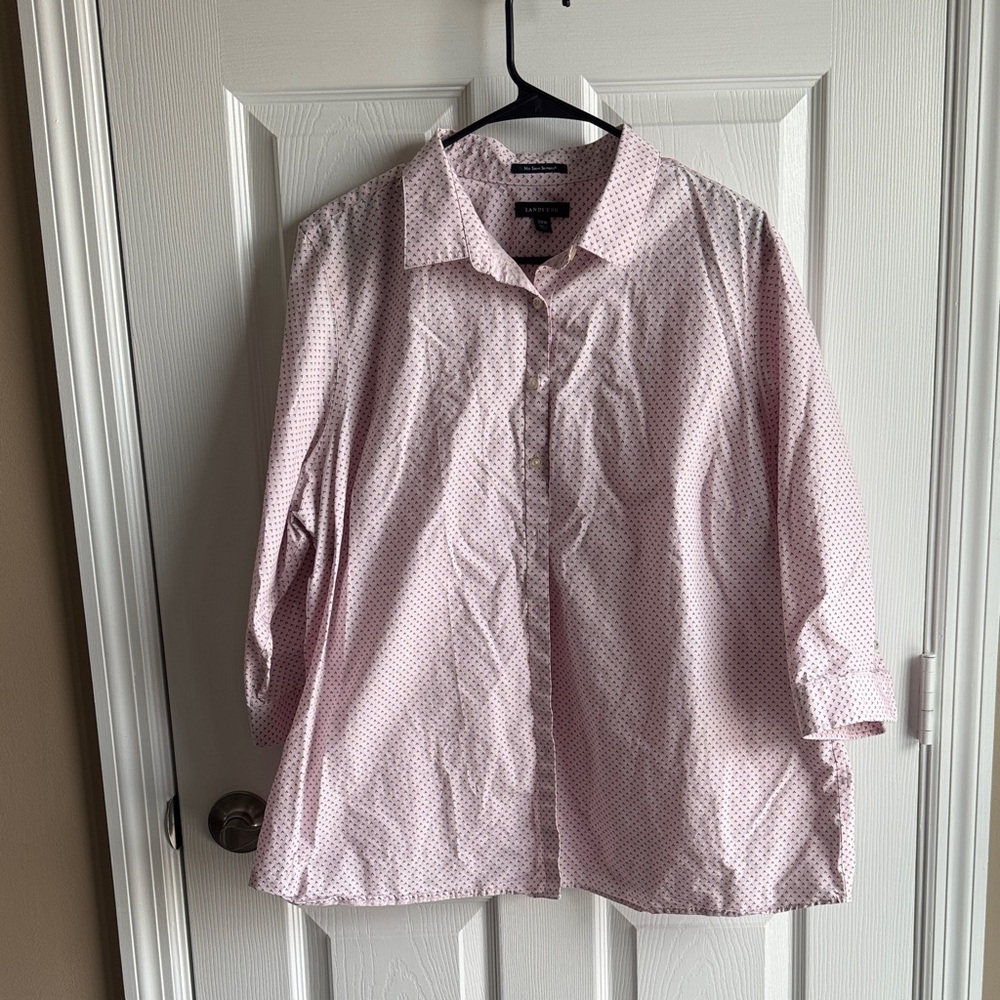 Women’s Pink Polka Dot Shirt